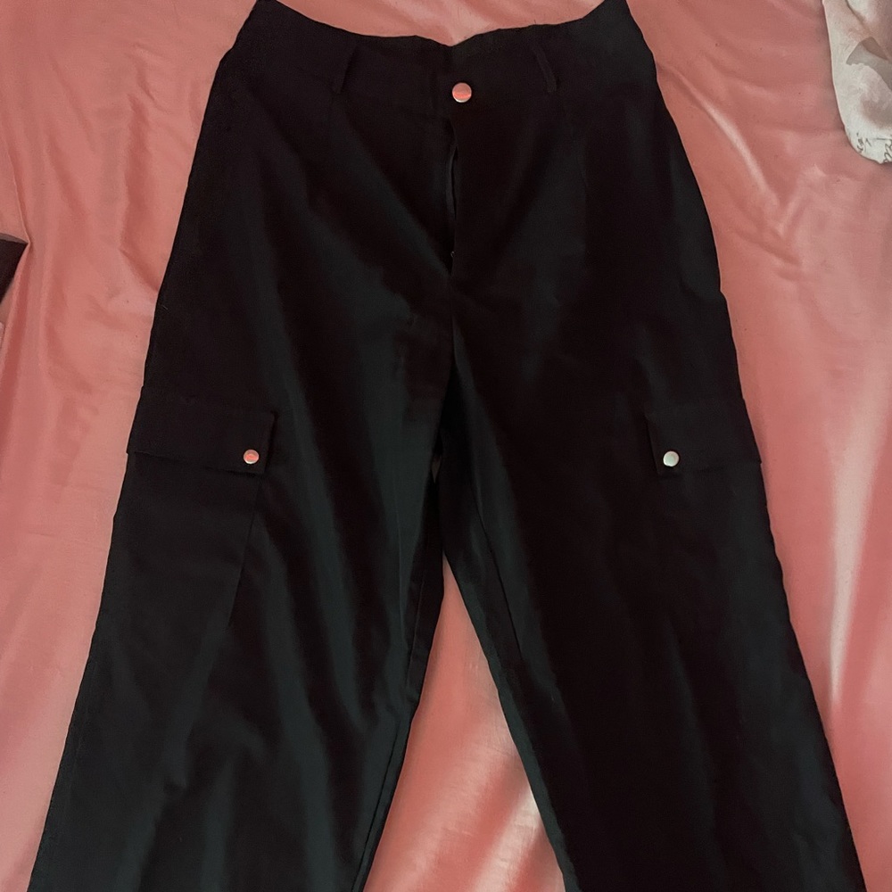 Black cargo pants/ joggers